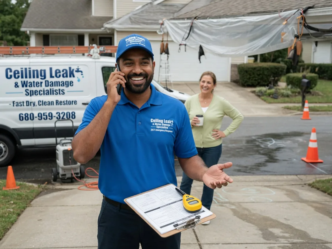 Ceiling Leak Cleanup Leicester, MA FAQs